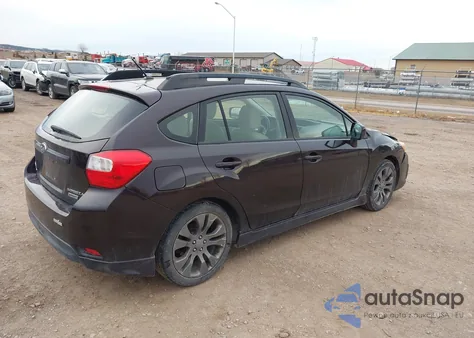 2013 Subaru Impreza 2.0I Sport Limited from USA, damaged, VIN JF1GPAS63D2830196